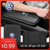 For VOLKSWAGEN VW GTI B6 For Volkswagen Car Leather Armrest Pad Covers Center Console Car Seat Armrests Box Pads For Volkswagen 51xz