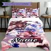 3pcs Duvet Cover Set (1*Duvet Cover + 2*Pillowcase, Without Core), Custom Name Genshin Impact Pattern Bedding Set, Home Bedroom Decor Gift