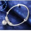 Fijn 925 Sterling Zilver Holle Bellen Bal Armbanden Verstelbare Armbanden voor Vrouwen Mode Vakantiecadeaus Feest Bruiloft Sieraden