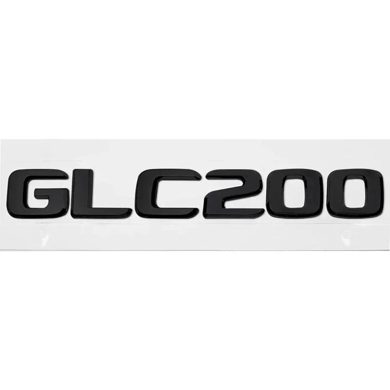ABS Car Rear Sticker Alphabet Trunk Badge Decal Exterior for Mercedes Benz GLC63 GLC200 GLC260 GLC300 Auto Accessories