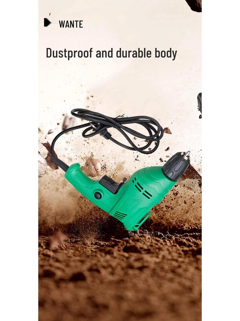High-Power Electric Hand Drill & Screwdriver Combo for Home and Professional Use