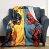 Custom Name "Powerful Magic Unleashed" Blanket for Couch & Bed, Plush Cozy Fuzzy Blanket Super Soft & Warm Blankets for Fall and Winter. 0908210