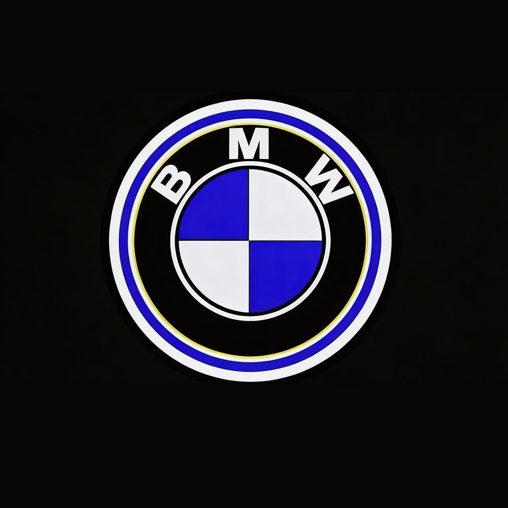 LED Car Door Welcome Projector Lights HD Laser Ghost Shadow Logo Lamp Accessories For BMW E90 G80 M3 G30 M5 F82 F83 F20 F21 G42 AE2