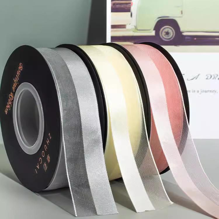 DIY Satin Ribbon for Fresh Flower Decor, Gifts, Hair Accessories