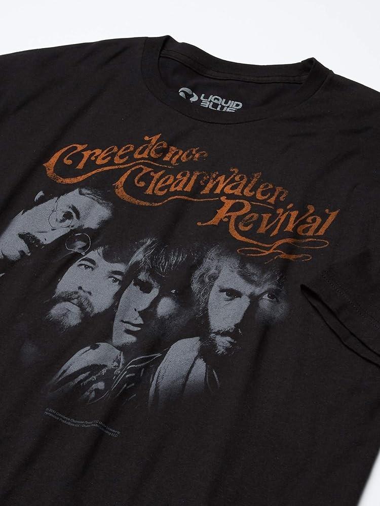 

Remake Creedence Clearwater Revival Pendulum TShirt Black tee NH26817 Unisex T-Shirt XL