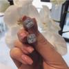 CC Earrings For Women 925 Silver Needle Square Cubic Zirconia Bridal Wedding Brincos Fine Jewelry Stud Earring CCE643