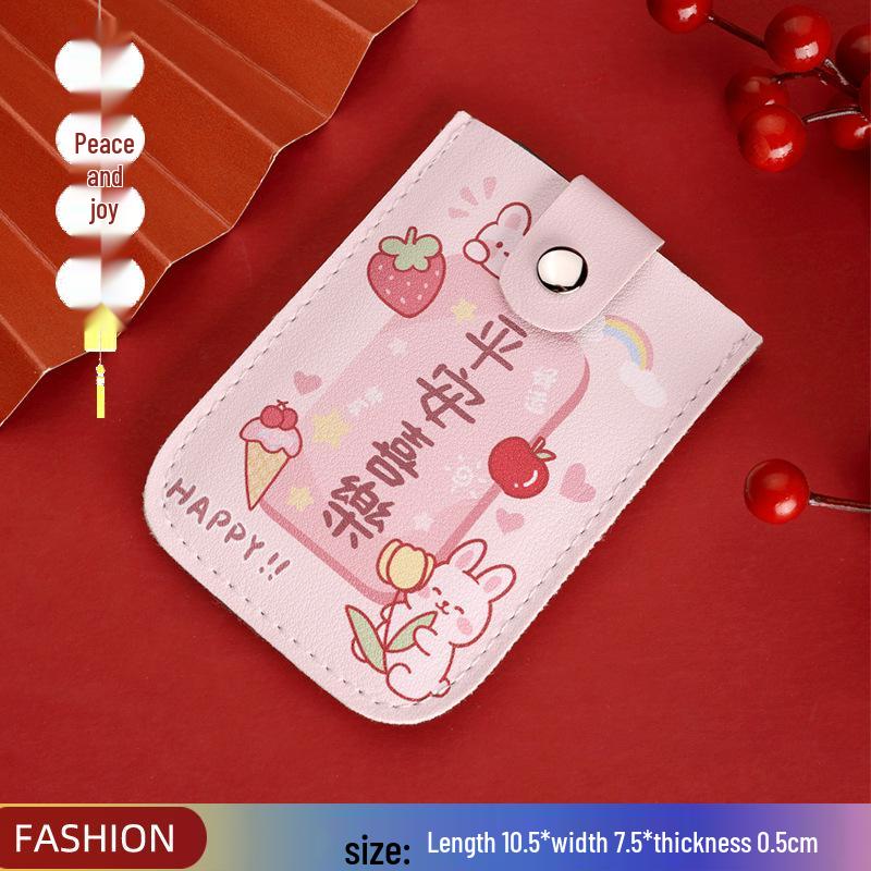 Stylish Multi-Slot Cartoon ID Card Holder - Large Capacity, Slim Design