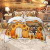 Homewish Autumn Gnome Duvet Cover Set For Kids Thanksgiving Day Gifts Bedding Set Watercolor Pumpkin Bed Set Room Decor