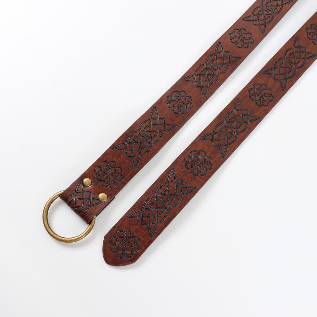 2 Piece Skirt Mug Holder Renaissance Belt Accessories Mug Belt for Medieval Viking Belt Scabbard Cosplay Costume