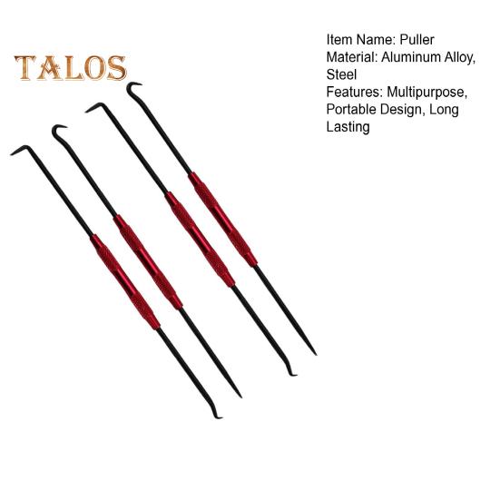 Hook Pick Set Puller Remover with Non-Slip Handle High Durability Detachable Design Portable Car Auto Oil Seal Pick Tool Set