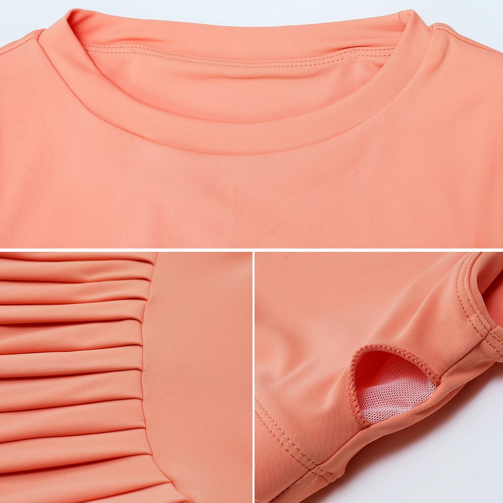 New Naked Breathable Sleeveless Tennis Dress Jumpsuit For Women, Quick Drying Anti Glare Yoga Fitness Dress