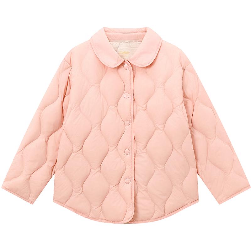 DEESHA Girls  Lightweight Turn-down Collar Down Jacket 90