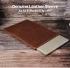 New MacBook Air 13.6" Genuine Leather Protective Sleeve