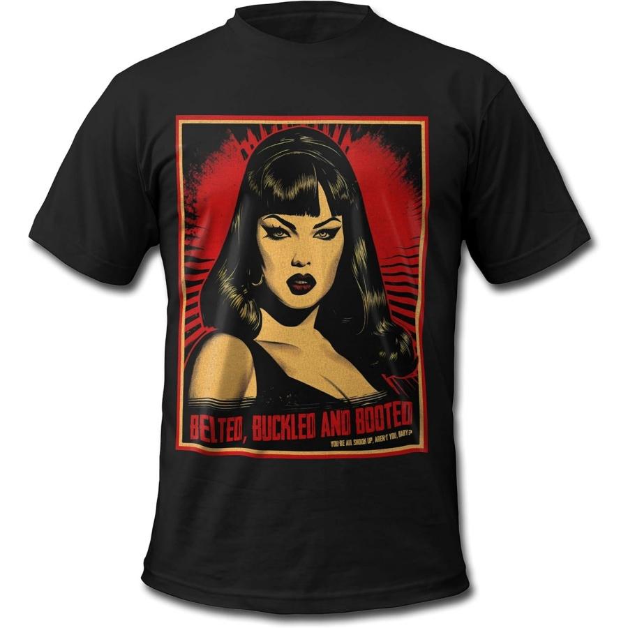 Bands and Bones Faster Pussycat Varla 1 Movie Tribute Men s T-Shirt S разноцветный