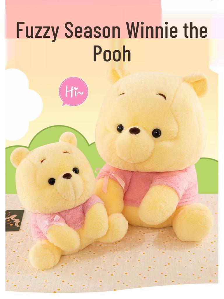 Classic Winnie the Pooh Plush Sleep Hug Doll - Children's Birthday Gift