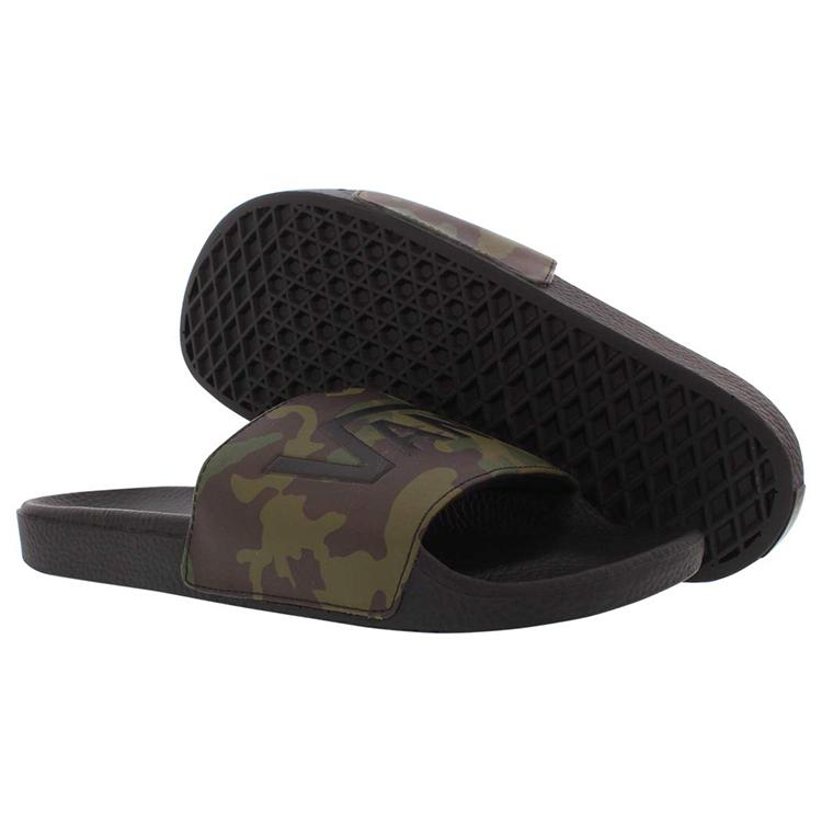 Vans Slide On Minimalistic Casual Camouflage Slippers VN0A45JEVFY