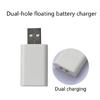 Light Weight CR425 Battery Charging Device Single/Double Port CR425 Charging Tool Fishing Float Battery Accessories