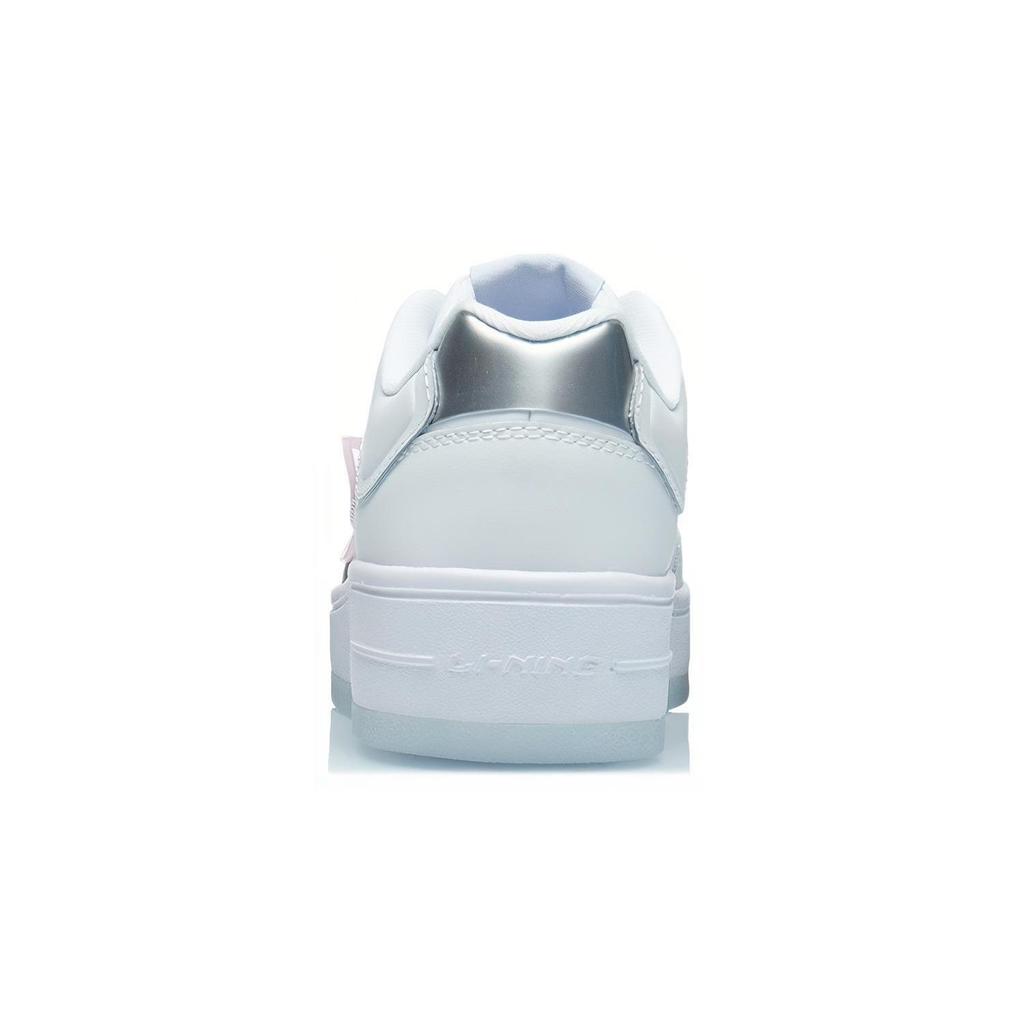 Li Ning Rising Phoenix Thermal Slip Resistant Low Top Skateboard Shoes Women's White AGCR304-1