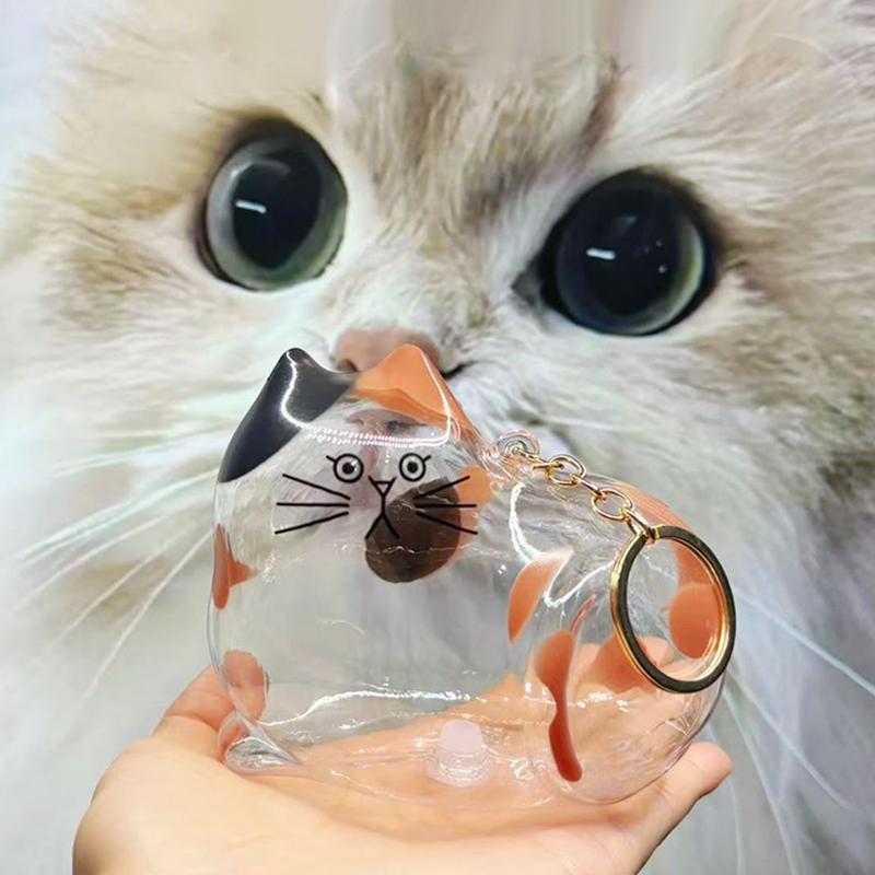 Large Size Cat Hair Storage Box Pet Hair Keepsake Box Cat Fur Souvenirs Keychain Diy Decoration Gift Pet Lovers Pendant