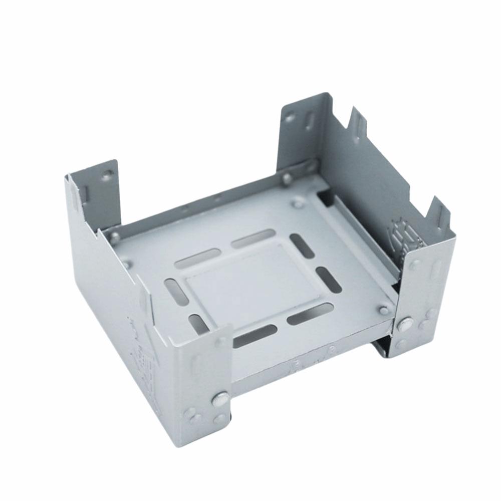 Ultralight Solid Fuel Stove Set Compact Wax Tablets Stand Burner Mini Folding Stove Camping Stove