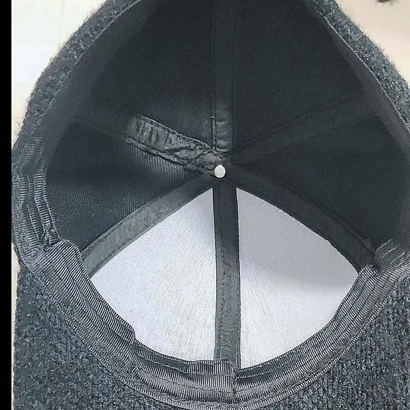 Pălărie Moda de toamnă și iarnă pentru femei, șapcă caldă de baseball, temperament