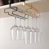 Durable Goblet Storage Shelf Two rows Kitchen Storage Shelf Wine Glass Holder  Under Cabinet