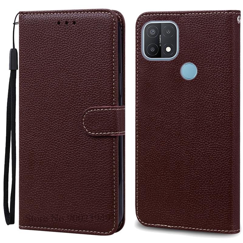 For OPPO A15 Case OPPO A15S Cover Silicone Wallet Flip Cover For OPPO A15 CPH2185 A15S CPH2179 Phone Case Leather Coque Fundas
