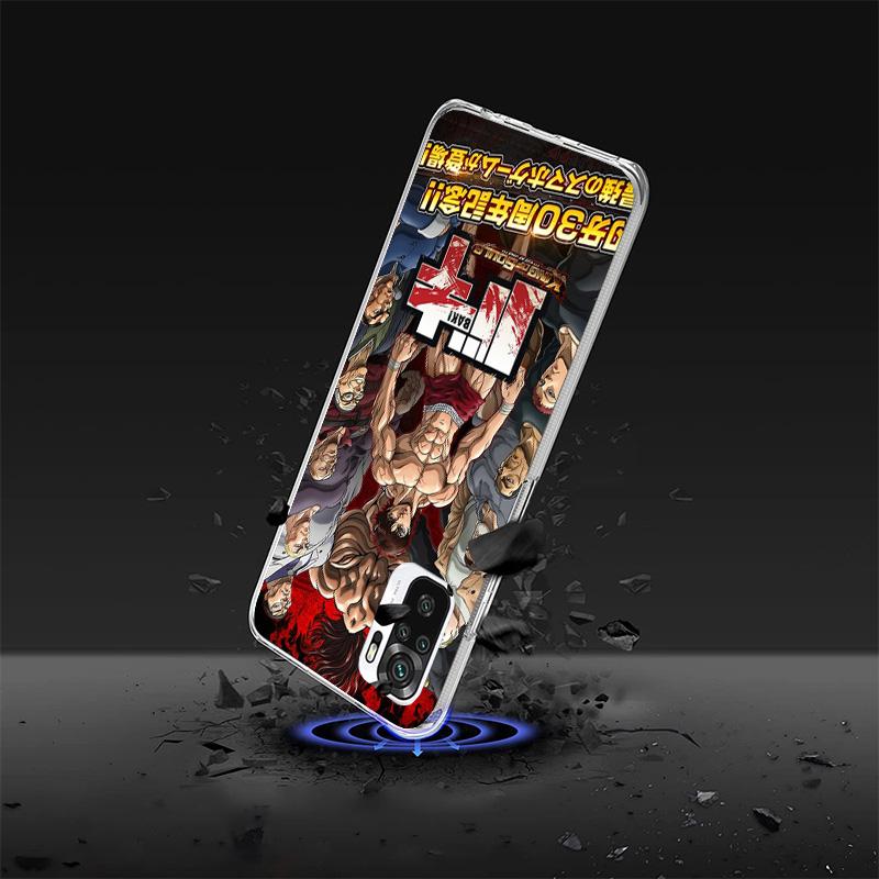 Baki the Grappler Original Anime Phone Case For Xiaomi Redmi Note 15 14 13 12S 12 11 Pro Plus 14S 11S 11E 10 10S 11T 5G Personal