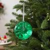 Faceted Christmas Tree Ornament Plastic Diamond Hanging Pendant  Window Hanging Decor