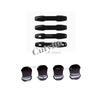 For Toyato Rav4 RAV 4 2026 2027 ABS Black/ Carbon Fiber Side door handle bowl door pull sticker cover trim decoration styling