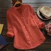 Relaxed Polyester Casual Shirt With Pockets For Daily Wear