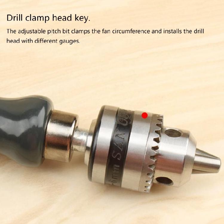 Craft Pin Hole Drill Rotary Jewelers Burs Drilling Chuck Clamp With Drill Bits