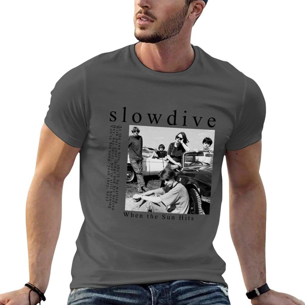 Slowdive TShirt Sports Casual Breathable Tee Shirt