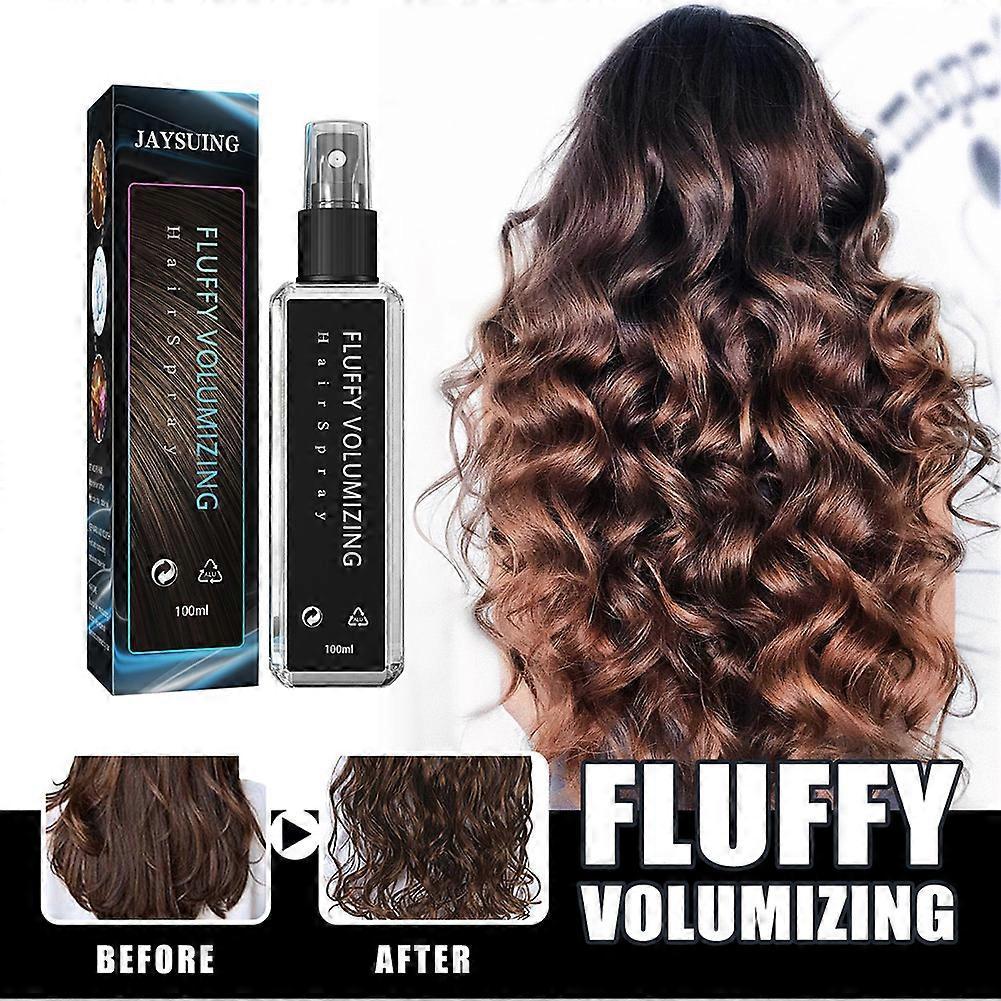 100ml Fluffy Volumizing Hair Spray, Extra-volume Magic Spray, Long-lasting Bright, Instant Volumizing With Non Greasy Non Sticky