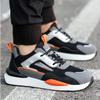 Fashion High End Shock Absorption Wear Resistant Men Working Safety Shoes Anti Smashing Puncture Protection Labor Protection Shoes