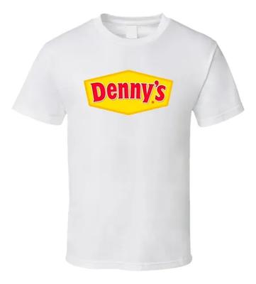 Unisex Shirt Cotton Oversize Large Size Denny's American Favourite Food