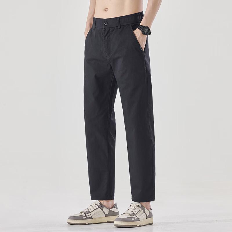 TUCANO Men's Casual Straight-Leg Cropped Pants