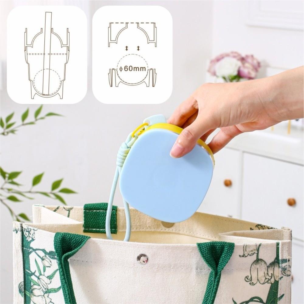 Silicone Ice Hockey Cup with Lanyard Ice Ball Maker Mold Straw Water Cup  for Home&Travel
