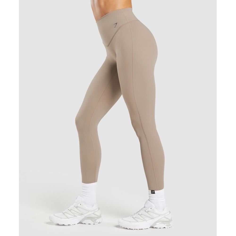 Gymshark Elevate Leggings 2.0 Lifestyle Brown B1c8v Nc0s