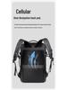 Men's Waterproof Business Backpack with Large Storage for Commuting, Travel, and Laptop.