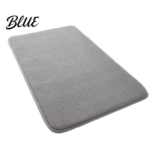 Fluffy Microfiber Bathroom Water Super Bath Rugs Mat Soft Carpet Rug Non-Slip Thick Absorbent Floor