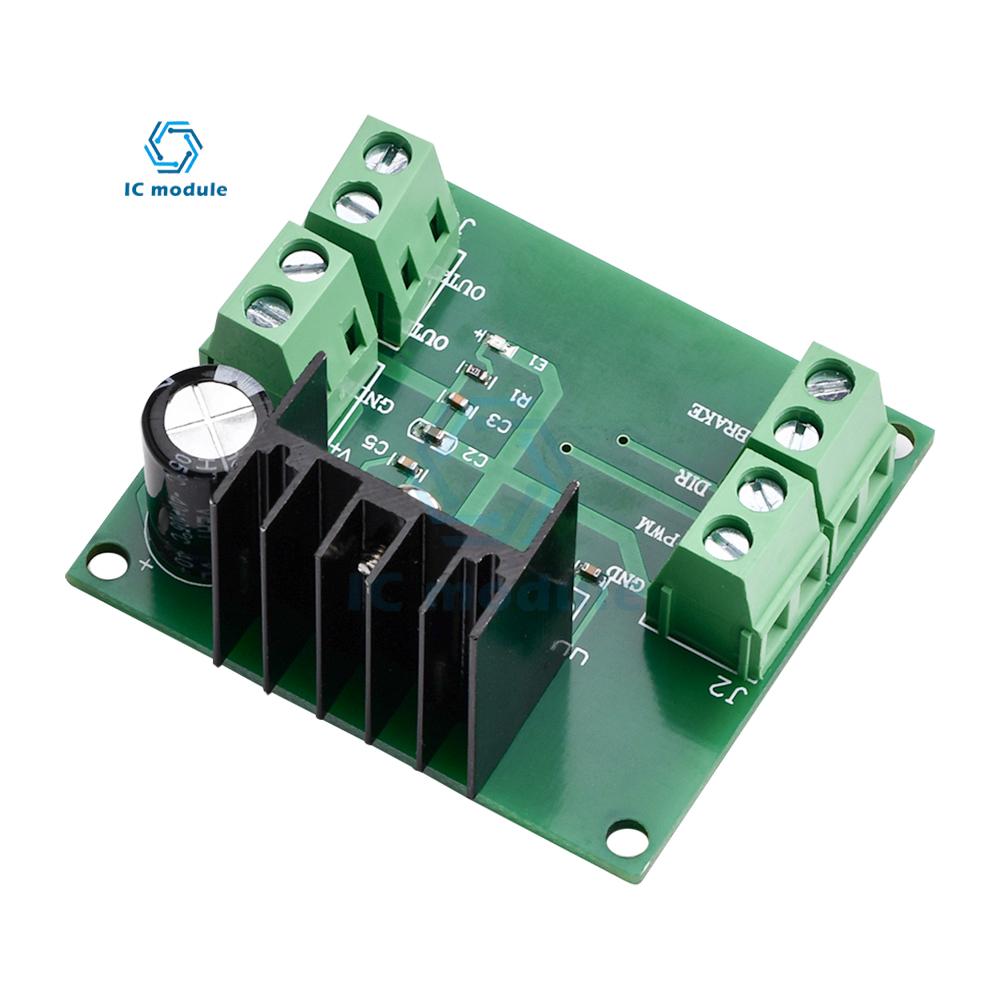 3A 75W Single Channel DC Motor Driver Board Motor Driver DC PWM Speed Adjustable Motor Driver Module LMD18200T