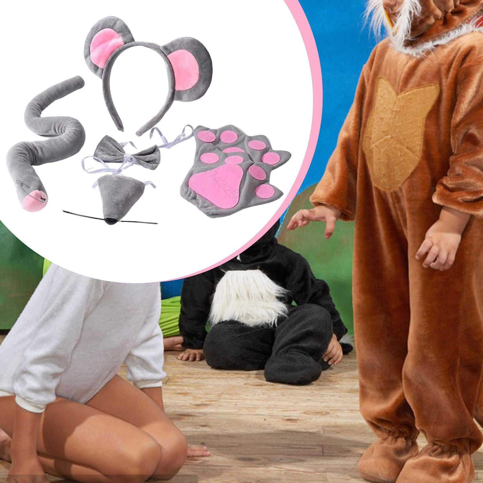 

Cute Mouses Ears Headband Children Headdress for Halloween Party Prop Birthday