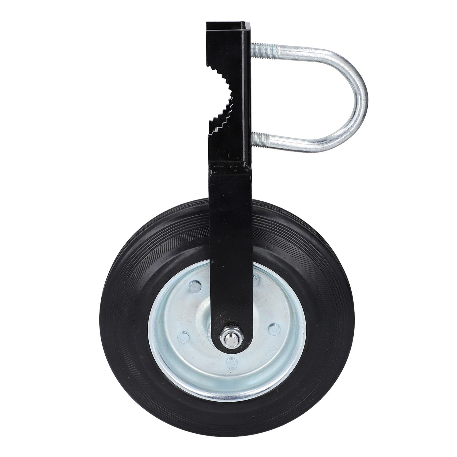 

Колесо для ворот 6 дюймов, 500-фунтовый подшипник, износостойкое, универсальное колесо для ворот для любых поверхностей чёрный