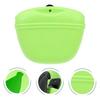 Manufacturer Silicone Pet Dog Training Waist Bag Portable Food Reward Storage Bag Puppy Snack Bag with Magnetic Clip Pet Outing