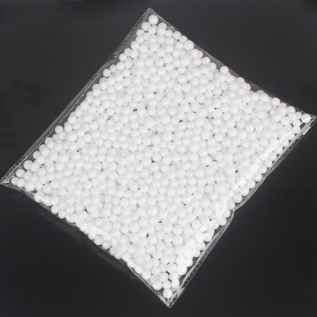 

Красочные шарики из пенопласта для самостоятельного изготовления лизунов и поделок 5-10mm, about 900 pcs/pack белый