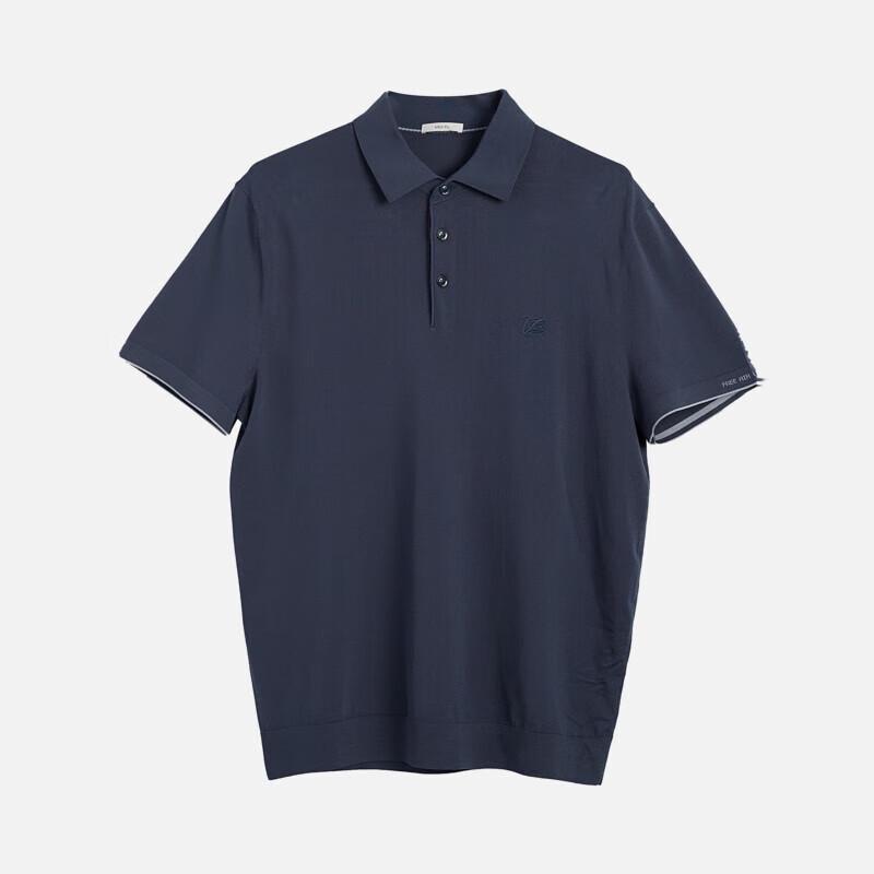 VICUTU Men's Short Sleeve Knit Polo Shirt