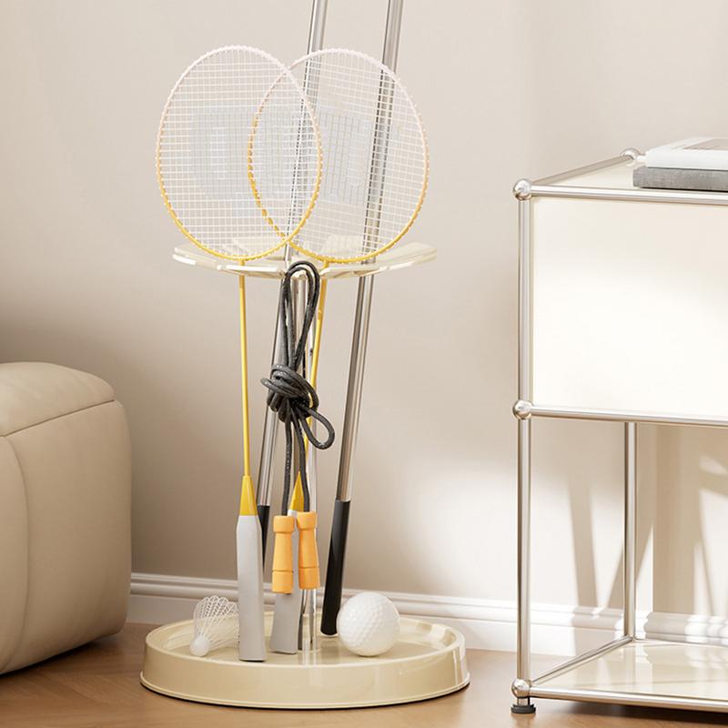 Umbrella Stand Holder Round Umbrella Rack Display Stand With 4 Slots Umbrellas Draining Rack Rainwater Catcher Tray For Long And