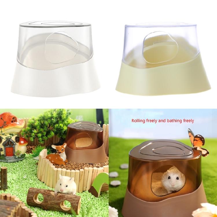 Hamster Bathroom Hamster Bathtub & Batch Container Small Animal Habitat Decors