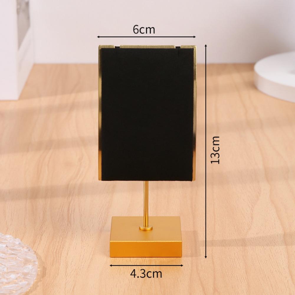 Fashion Multi-color Jewelry Stand Display Metal Velvet Holder Display Prop Display Stands Jewelry Display Storage